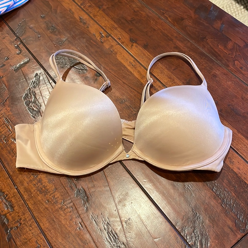 Tan Victoria secret very sexy push-up bra size 36-C